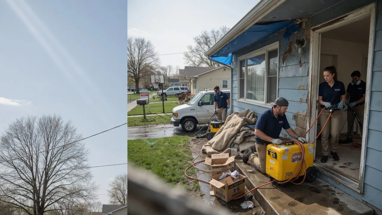 Basement Flood Cleanup in Farmington, AR near me